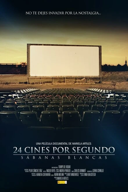 Постер 24 cines por segundo: Sábanas blancas