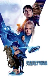 Валериан и город тысячи планет 2017 постер