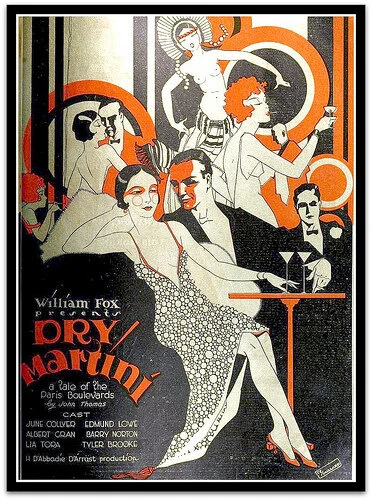 Постер Чистый мартини 1928