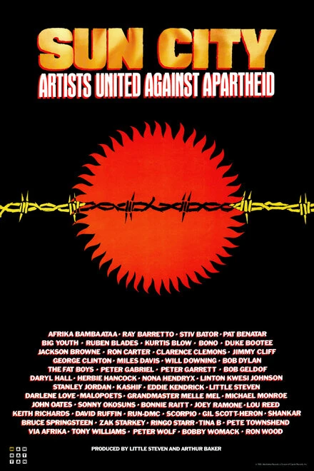 Постер Artists United Against Apartheid: Sun City