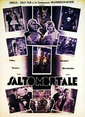 Постер Сальто-мортале 1931, Франция