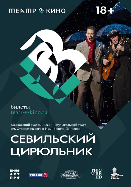 Постер Театр в кино: Севильский цирюльник 2023
