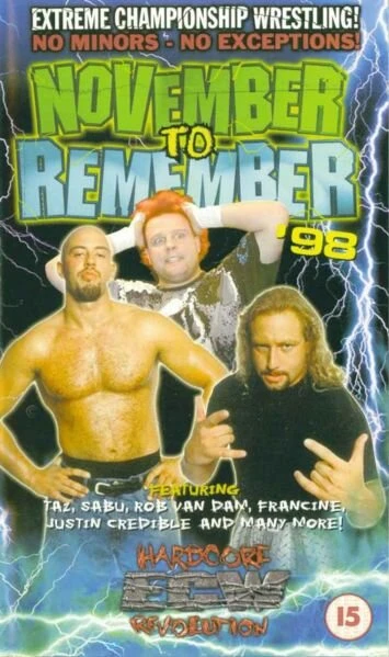 Постер ECW Ноябрь, чтоб запомнить 1998