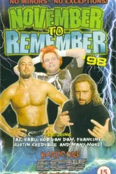 ECW Ноябрь, чтоб запомнить 1998 постер