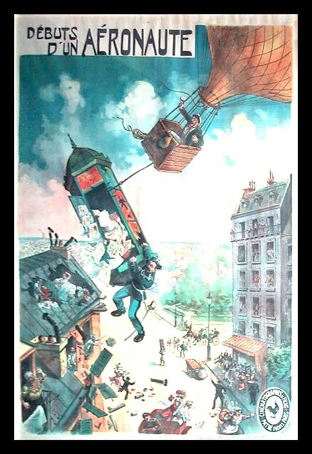 Постер Макс — воздухоплаватель 1907