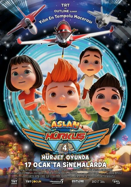 Постер Aslan Hürkus 4: Hürjet Oyunda