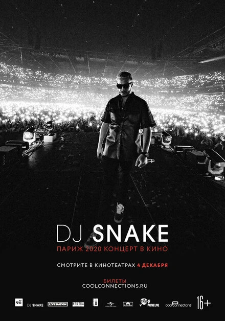 Постер DJ SNAKE: Париж 2020. Концерт в кино 2020