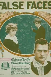 Ненастоящие лица 1919 постер