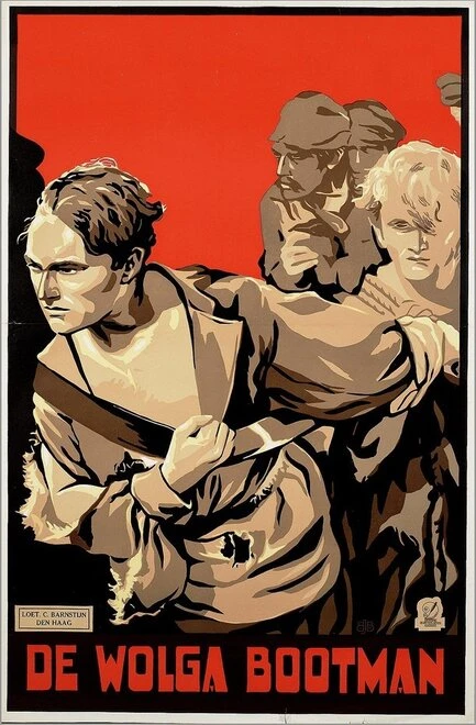 Постер Волжский бурлак 1926