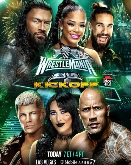 Постер WWE WrestleMania XL Kickoff Press Event