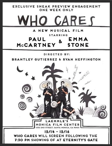 Постер Paul McCartney: Who Cares