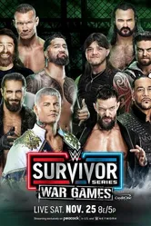 WWE Survivor Series WarGames 2023 постер