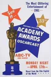 33-я церемония вручения премии «Оскар» 1961 постер
