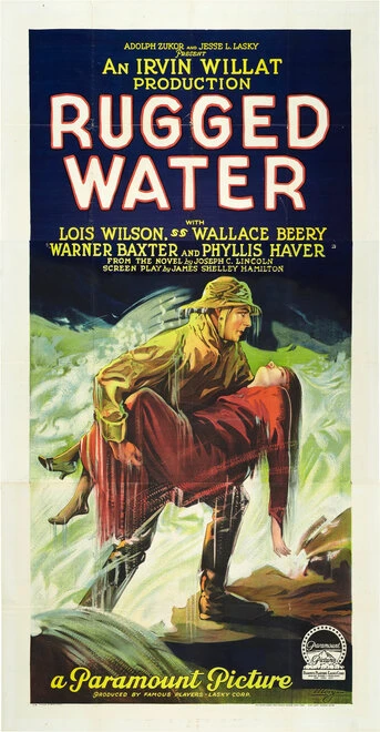 Постер Бурные воды 1925