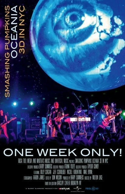 Постер Smashing Pumpkins: Океания 3D в Нью-Йорке 2013