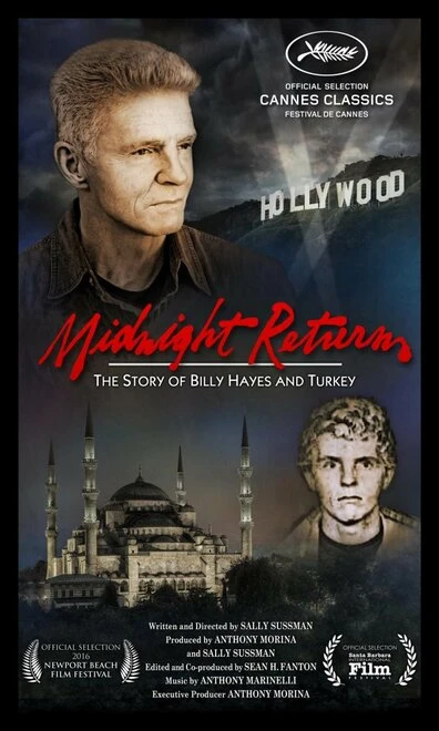 Постер Полуночное возвращение: История Билли Хейса и Турции 2016