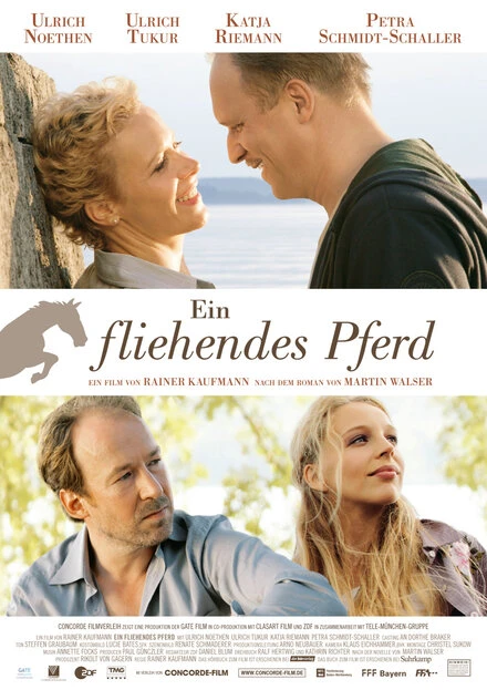 Постер Ein fliehendes Pferd