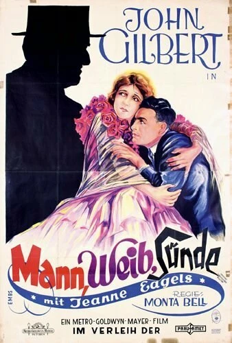 Постер Мужчина, женщина и грех 1927