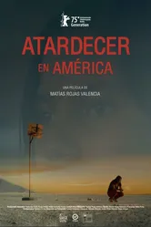Atardecer en América постер