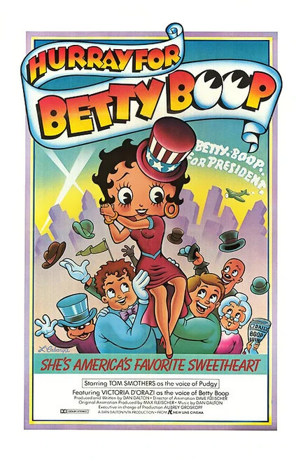 Постер Betty Boop for President