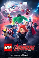 LEGO-Мстители: Красный Код 2023 постер