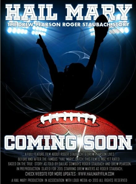 Постер Hail Mary: The Drew Pearson Roger Staubach Story