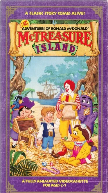 Постер The Adventures of Ronald McDonald: McTreasure Island