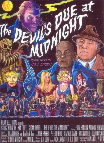 Постер The Devil's Due at Midnight