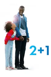 2+1 2016 постер