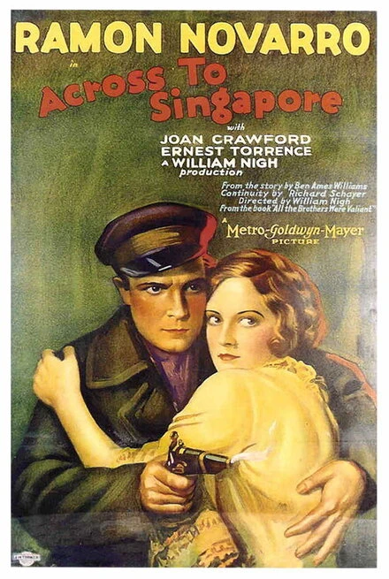 Постер Через Сингапур 1928