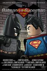 Lego Batman vs. Superman постер