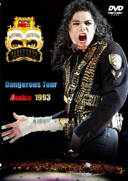 Постер Michael Jackson Live in Mexico: The Dangerous Tour