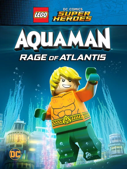 Постер LEGO Супергерои DC: Аквамен. Ярость Атлантиды 2018