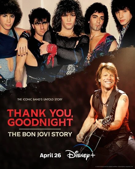 Постер Спасибо и доброй ночи: История Bon Jovi 2024