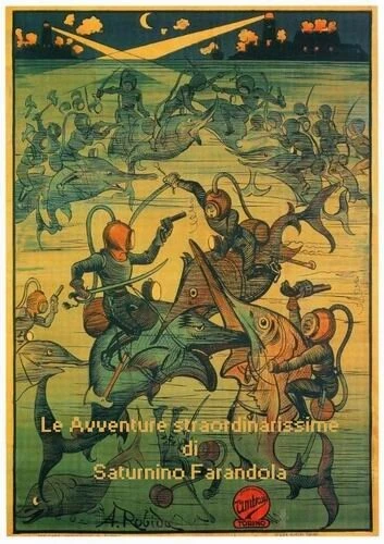 Постер Необычайные приключения Сатурнино Фарандолы 1913