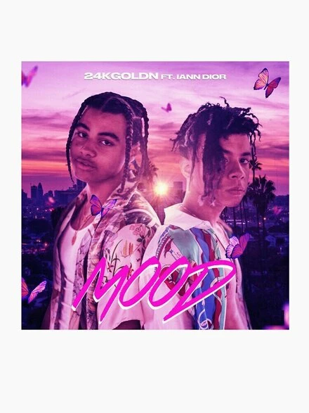 Постер 24kGoldn Feat. Iann Dior: Mood