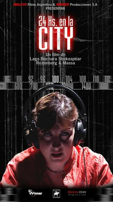 Постер 24 hs en la city