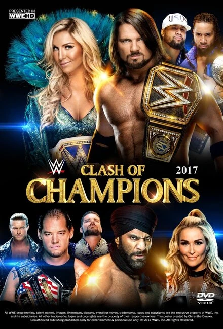 Постер WWE Столкновение чемпионов 2017