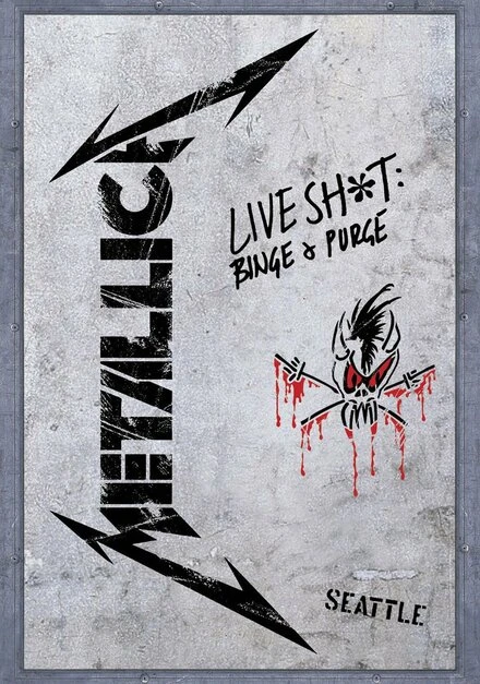 Постер Metallica: Live Shit - Binge & Purge, Seattle