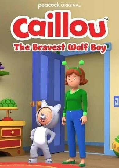 Постер Caillou: The Bravest Wolf Boy