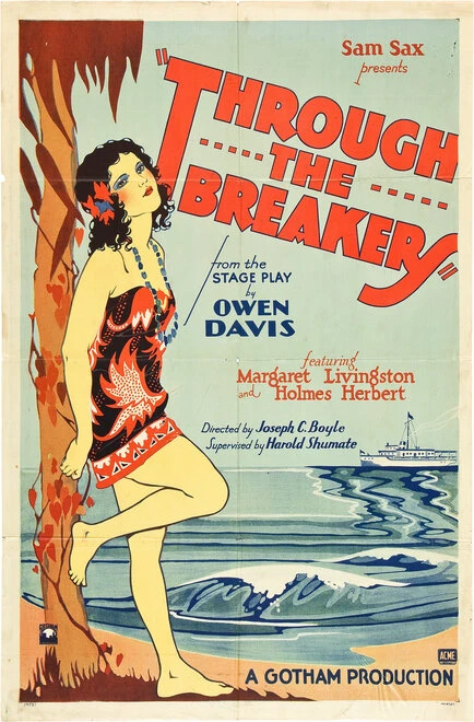 Постер Through the Breakers 1928